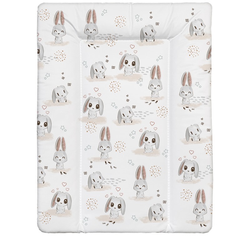 Puha softy pelenkázó lap 50 x 70 cm – Tapéta nyuszi