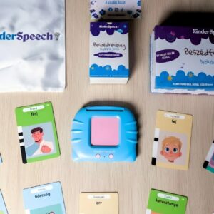 KinderSpeech 2.0 - Újgenerációs Beszédfejlesztő szókártyák - Kék/rózsaszín