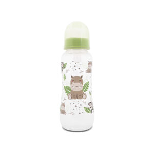 Lorelli cumisüveg 250 ml - Zöld víziló