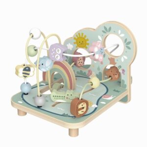 Tooky Toy fa készségfejlesztő ügyességi játék - Pasztell erdei állatok