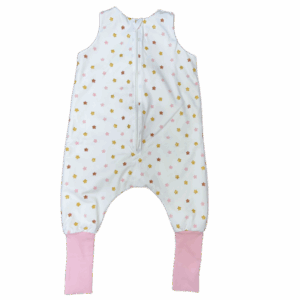 COMFORT HUG Átmeneti tipegőhálózsák - Ecrü virágos (86-92 cm)