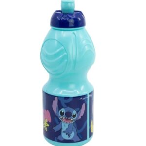 Műanyag sportkulacs 400 ml - Disney Lilo és Stitch, A csillagkutya Palms