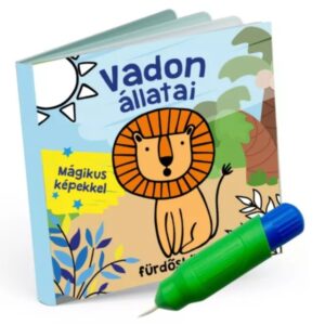 Vadon állatai csipogós,  fürdőskönyv + pipetta