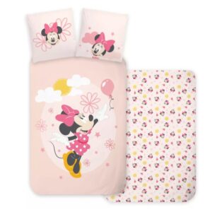 Pamut ovis ágynemű huzat 100 x 135 cm - Minnie Fly