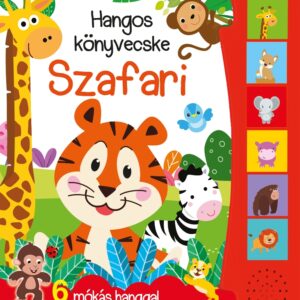 Készségfejlesztő hangos könyvecske - Szafari