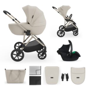 Kinderkraft Prime multifunkciós 3in1 babakocsi - Sand Dune RAKTÁRON