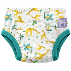 Bambino Mio leszoktató pelenka - Fehér/zöld zsiráf (18-24 hó)