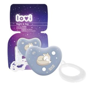 LOVI Night&Day univerzális cumilánc - Róka