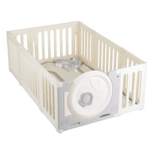 Moni Cubby Land óriás karám játszószőnyeggel, 50 db labdával