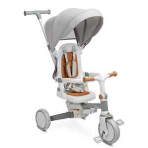Toyz Faro 4in1 összecsukható, dönthető tricikli - Szürke