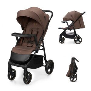 Kinderkraft Trig 3 sportbabakocsi 0-22 kg-ig - Velvet mocca